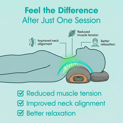 RevitaSpine™ SmartHeat Neck Massager Pro